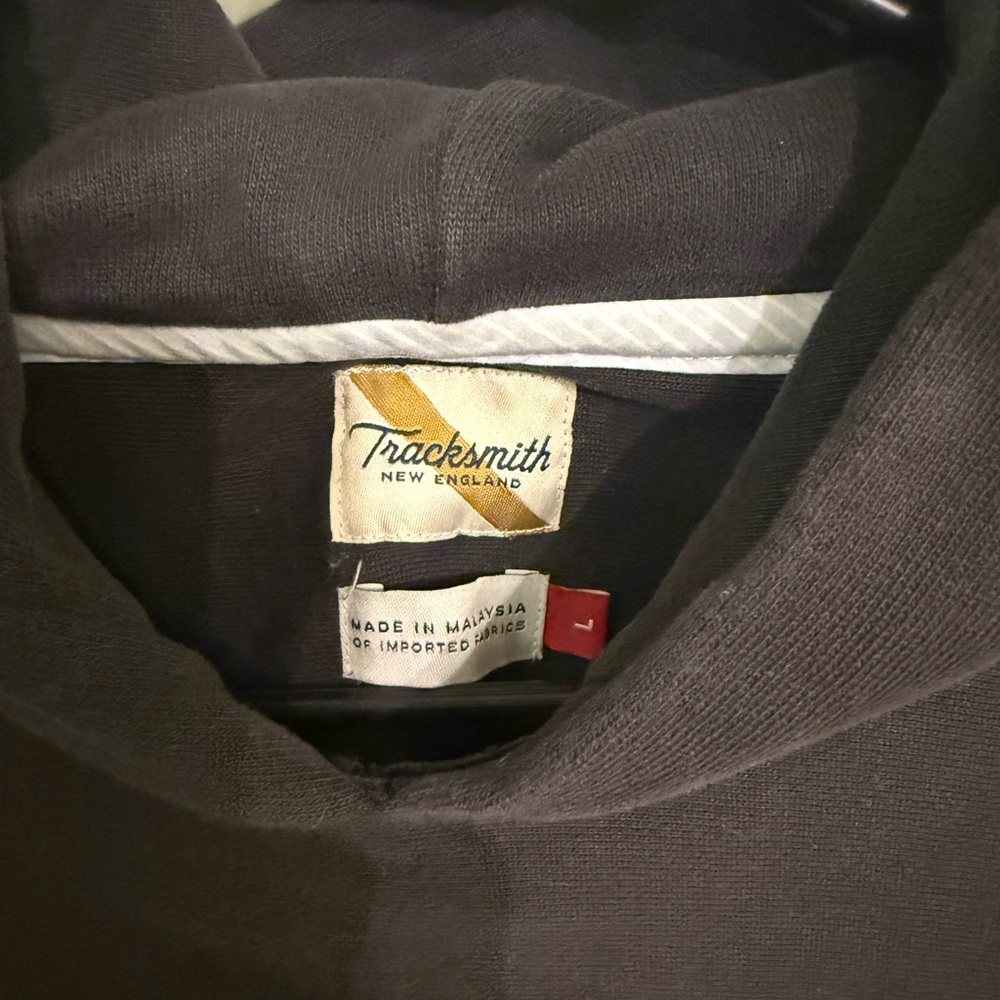 Tracksmith Trackhouse Washed Black Hoodie - Picture 3 of 4